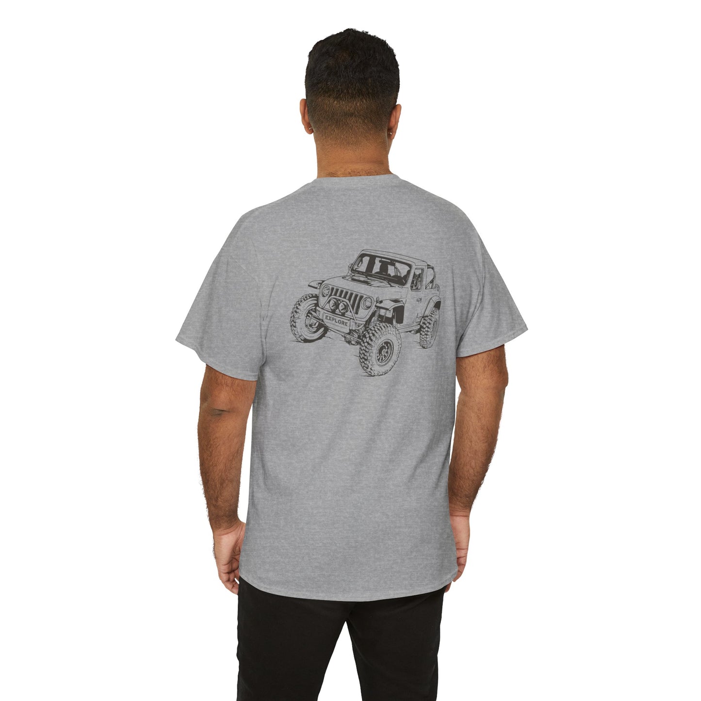 Unisex Cotton Tee - Jeep Lover Design