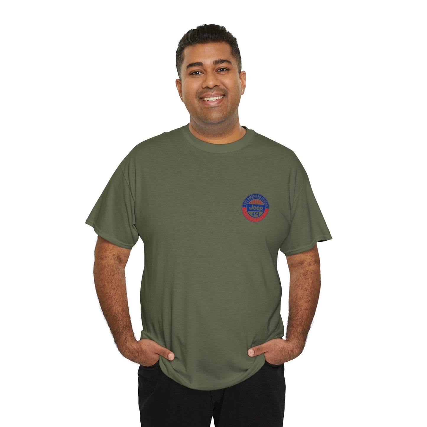 Unisex Cotton Tee - Jeep Lover Design