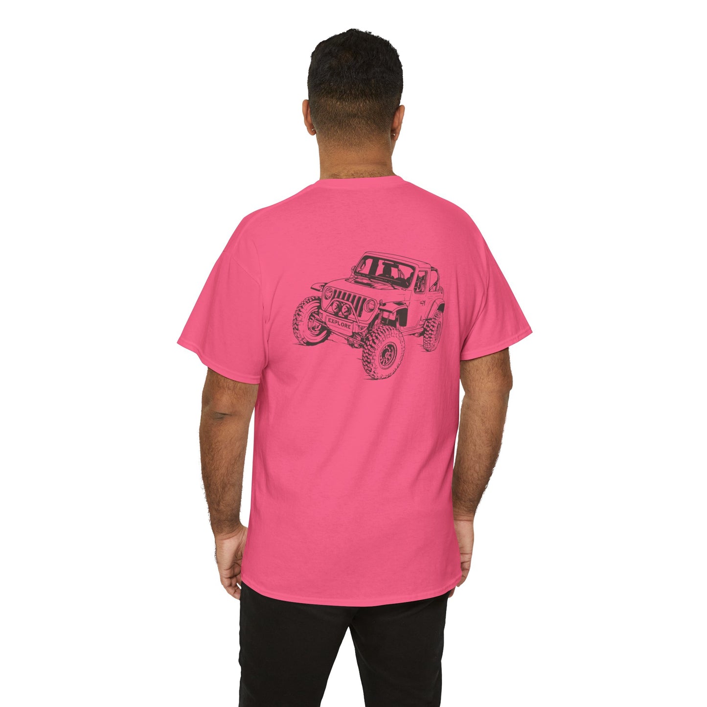 Unisex Cotton Tee - Jeep Lover Design