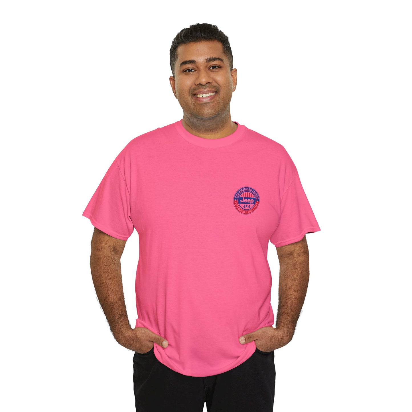 Unisex Cotton Tee - Jeep Lover Design