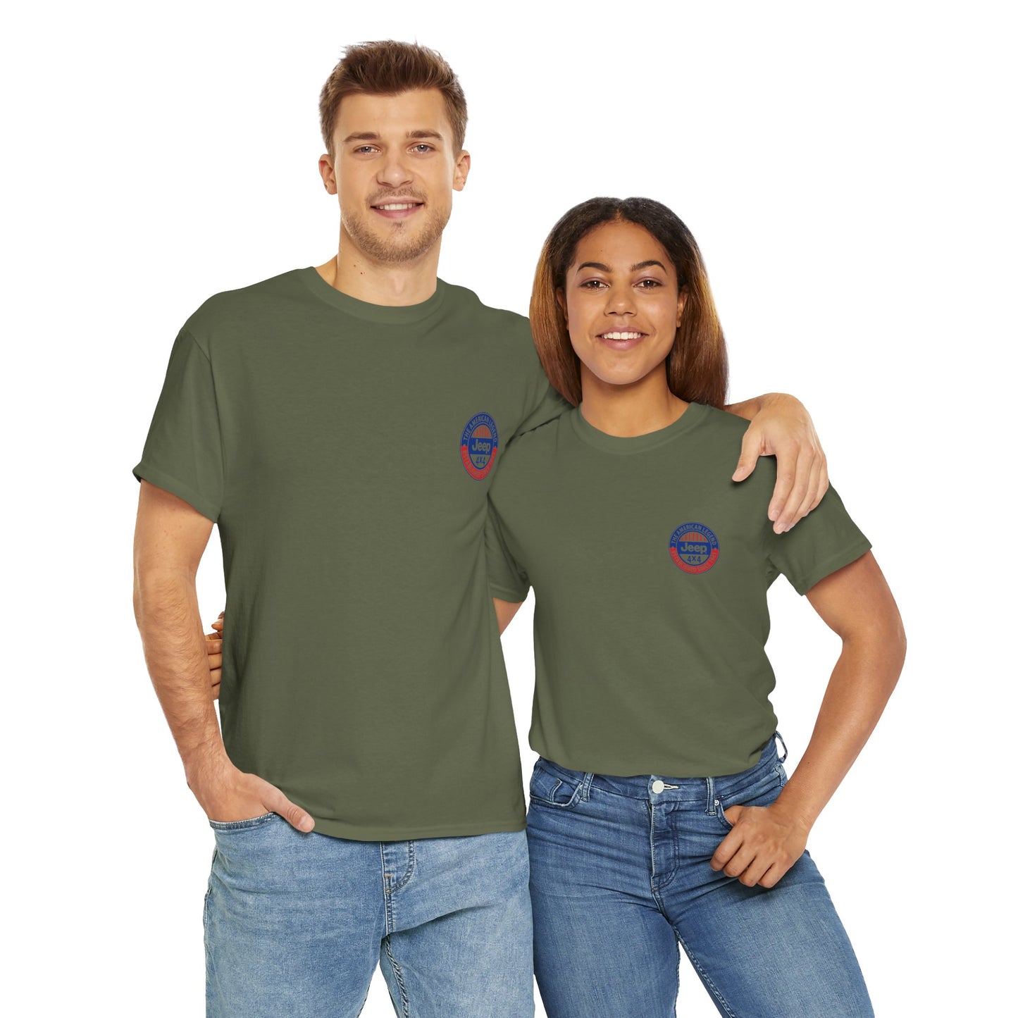 Unisex Cotton Tee - Jeep Lover Design