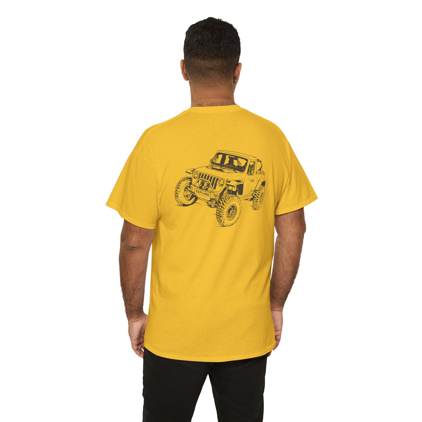 Unisex Cotton Tee - Jeep Lover Design