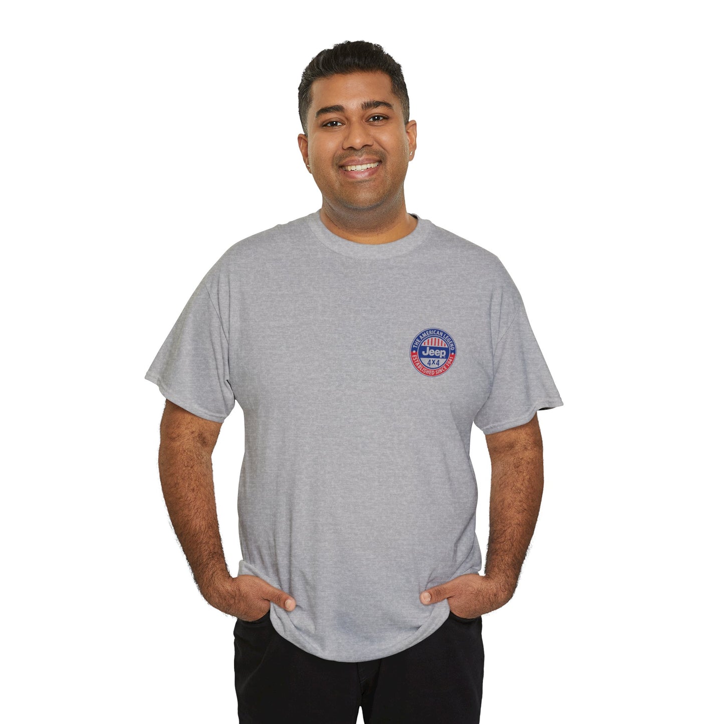 Unisex Cotton Tee - Jeep Lover Design