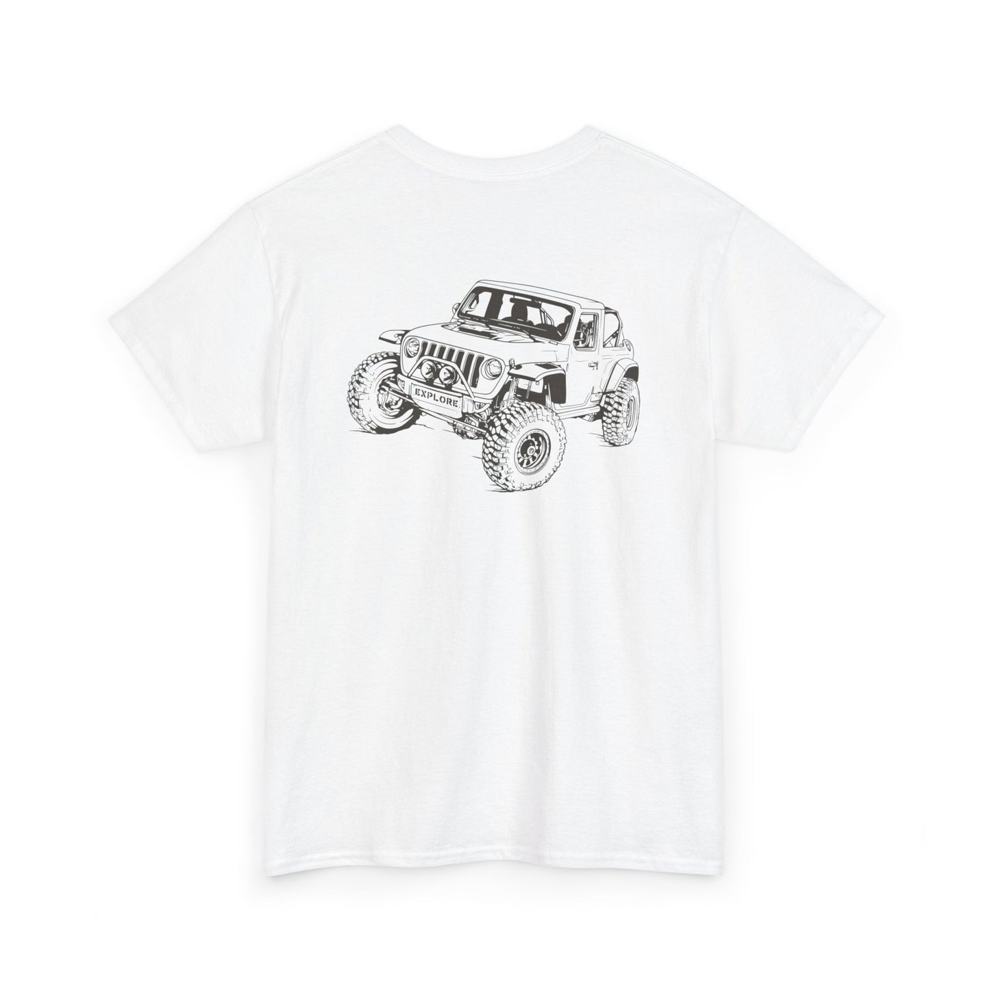 Unisex Cotton Tee - Jeep Lover Design