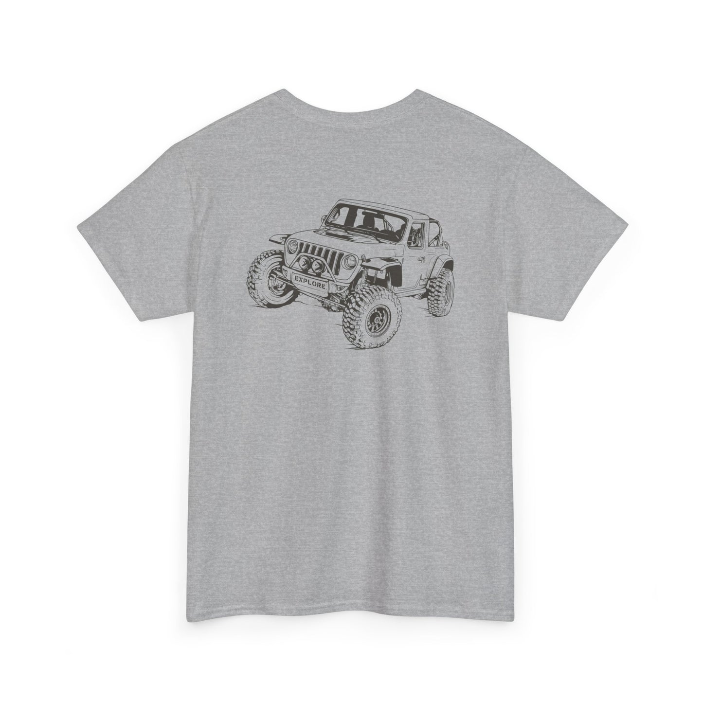 Unisex Cotton Tee - Jeep Lover Design