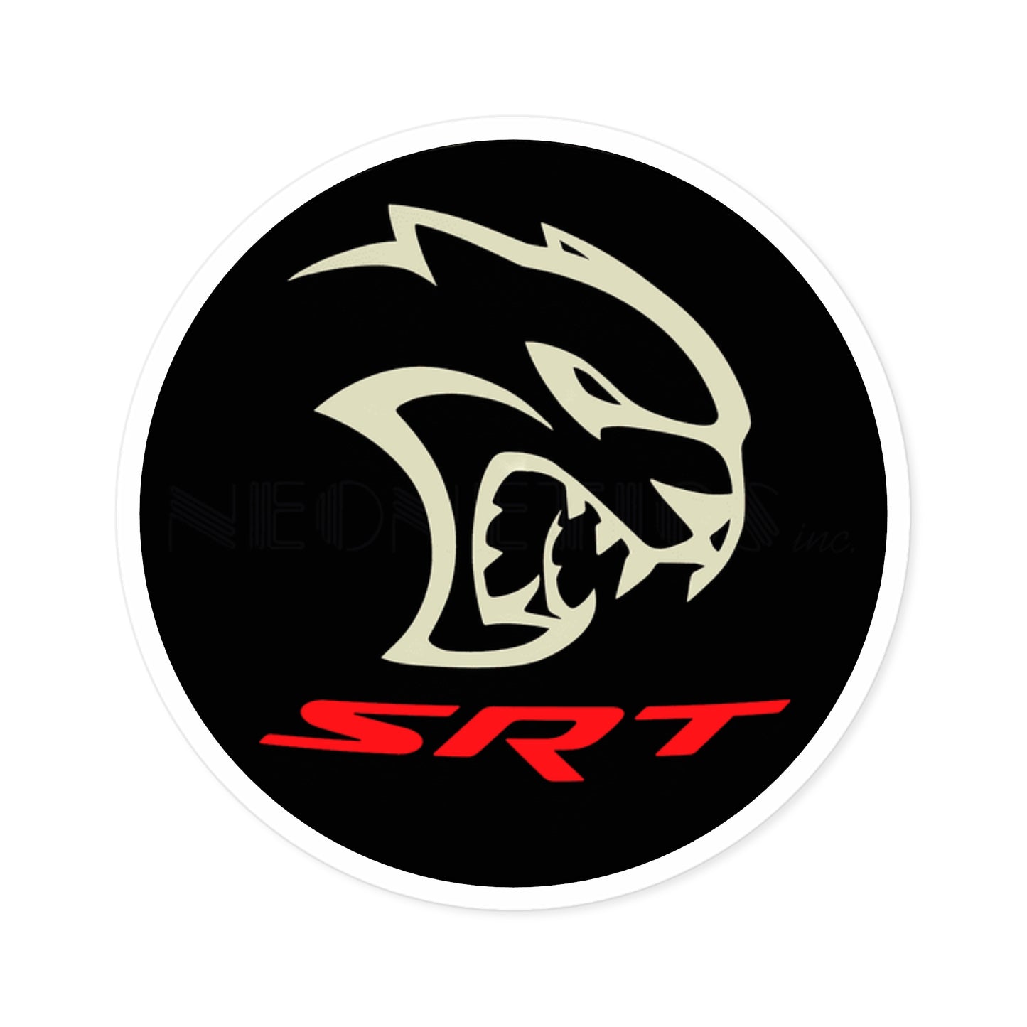 SRT Wildcat Round Stickers - Indoor/Outdoor